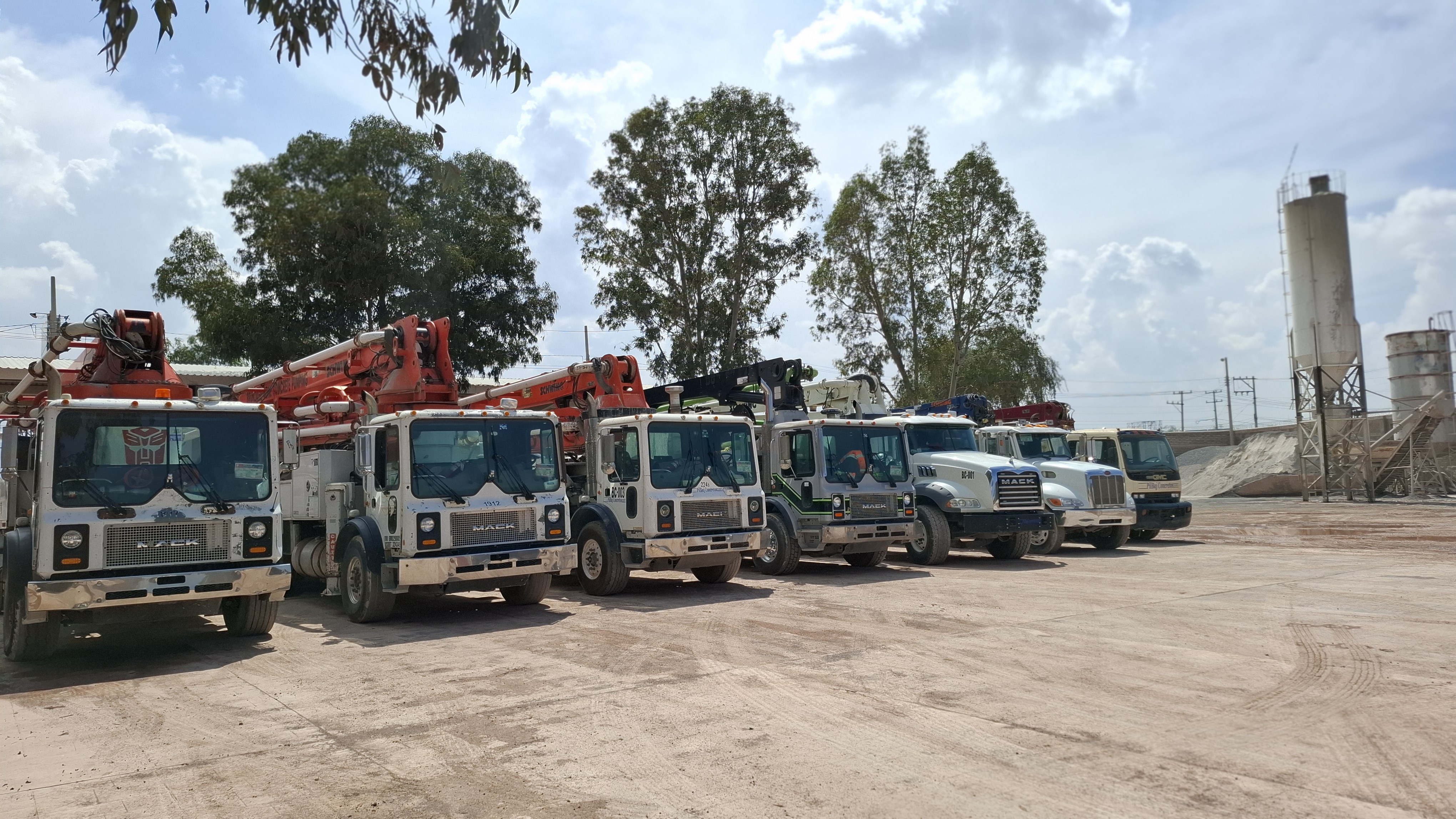 Bomba pluma PILBAJ en operación